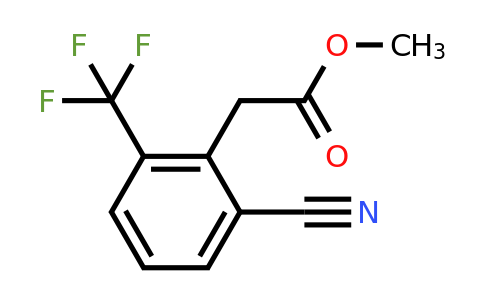 1804461-87-7 | Methyl 2-cyano-6-(trifluoromethyl)phenylacetate