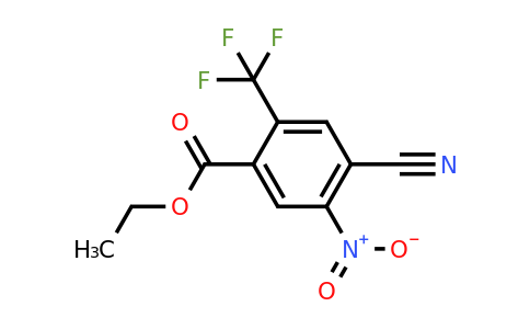 1804462-85-8 | Ethyl 4-cyano-5-nitro-2-(trifluoromethyl)benzoate