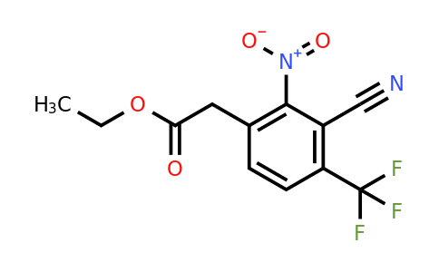 1804463-07-7 | Ethyl 3-cyano-2-nitro-4-(trifluoromethyl)phenylacetate