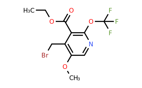 1804468-83-4 | Ethyl 4-(bromomethyl)-5-methoxy-2-(trifluoromethoxy)pyridine-3-carboxylate