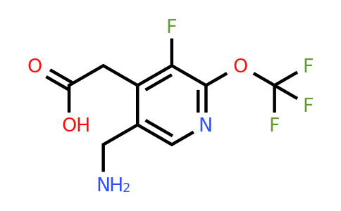 5-(Aminomethyl)-3-fluoro-2-(trifluoromethoxy)pyridine-4-acetic acid