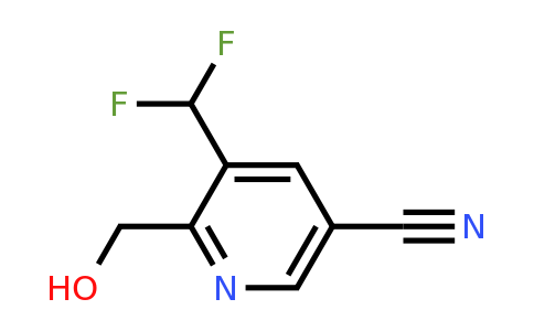 5-Cyano-3-(difluoromethyl)pyridine-2-methanol