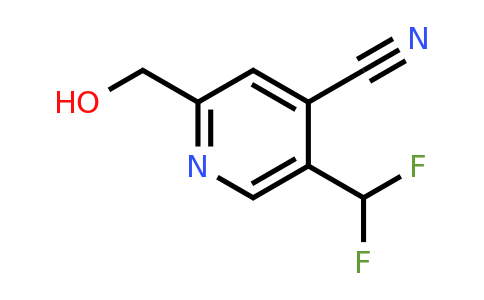 4-Cyano-5-(difluoromethyl)pyridine-2-methanol
