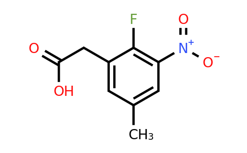 1804491-98-2 | 2-Fluoro-5-methyl-3-nitrophenylacetic acid