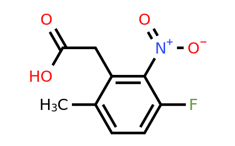 1804492-08-7 | 3-Fluoro-6-methyl-2-nitrophenylacetic acid