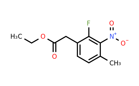 1804492-21-4 | Ethyl 2-fluoro-4-methyl-3-nitrophenylacetate