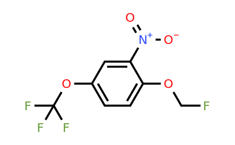 1804492-55-4 | 1-Fluoromethoxy-2-nitro-4-(trifluoromethoxy)benzene