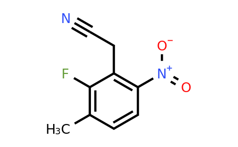 1804492-95-2 | 2-Fluoro-3-methyl-6-nitrophenylacetonitrile