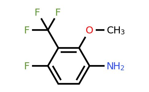 1804494-98-1 | 4-Fluoro-2-methoxy-3-(trifluoromethyl)aniline