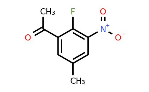 1804495-29-1 | 2'-Fluoro-5'-methyl-3'-nitroacetophenone