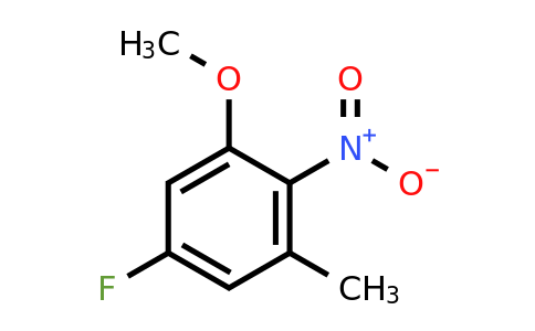 1804495-69-9 | 5-Fluoro-3-methyl-2-nitroanisole