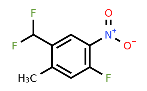 1804496-34-1 | 4-Fluoro-2-methyl-5-nitrobenzodifluoride