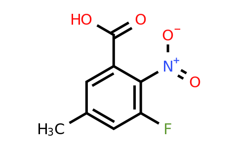 1804496-61-4 | 3-Fluoro-5-methyl-2-nitrobenzoic acid