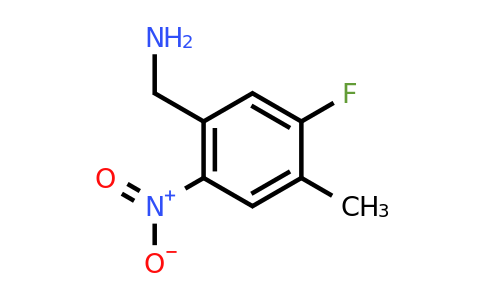 1804497-18-4 | 5-Fluoro-4-methyl-2-nitrobenzylamine
