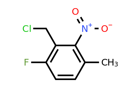 1804497-50-4 | 6-Fluoro-3-methyl-2-nitrobenzyl chloride