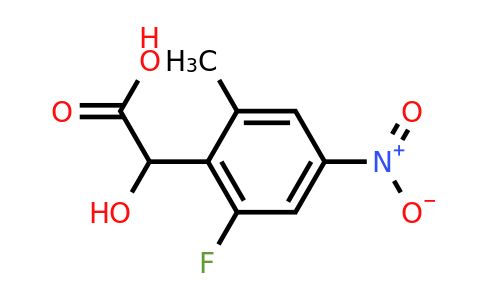 1804497-58-2 | 2-Fluoro-6-methyl-4-nitromandelic acid