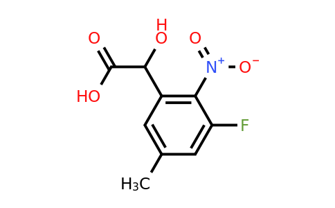 1804497-65-1 | 3-Fluoro-5-methyl-2-nitromandelic acid