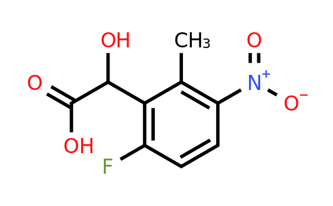 1804497-79-7 | 6-Fluoro-2-methyl-3-nitromandelic acid