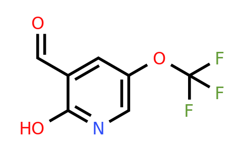 1804502-59-7 | 2-Hydroxy-5-(trifluoromethoxy)pyridine-3-carboxaldehyde