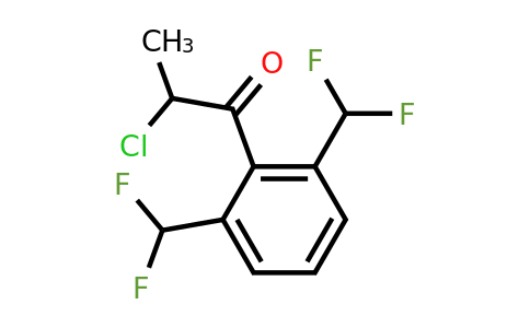1804503-02-3 | 1-(2,6-Bis(difluoromethyl)phenyl)-2-chloropropan-1-one