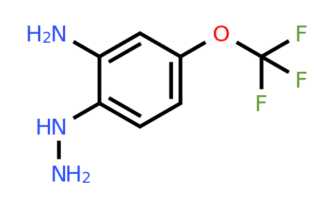 1804507-10-5 | 2-Hydrazinyl-5-(trifluoromethoxy)aniline