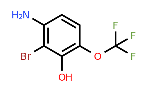 1804507-19-4 | 2-Bromo-3-hydroxy-4-(trifluoromethoxy)aniline