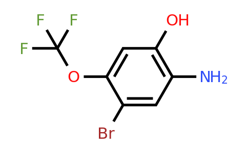 1804507-26-3 | 5-Bromo-2-hydroxy-4-(trifluoromethoxy)aniline
