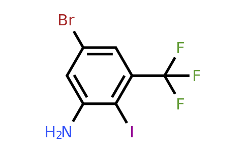 1804507-38-7 | 5-Bromo-2-iodo-3-(trifluoromethyl)aniline
