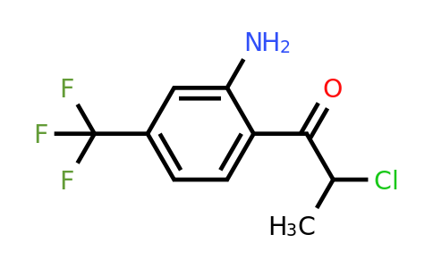 1804507-71-8 | 1-(2-Amino-4-(trifluoromethyl)phenyl)-2-chloropropan-1-one