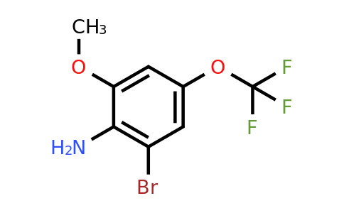 1804508-08-4 | 2-Bromo-6-methoxy-4-(trifluoromethoxy)aniline
