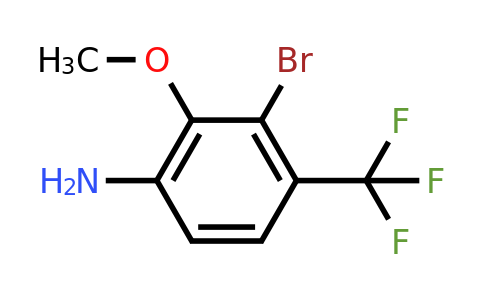 1804508-11-9 | 3-Bromo-2-methoxy-4-(trifluoromethyl)aniline