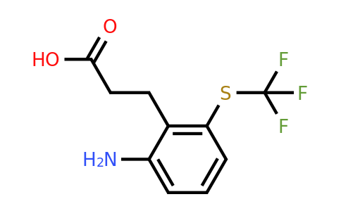 1804508-12-0 | 3-(2-Amino-6-(trifluoromethylthio)phenyl)propanoic acid