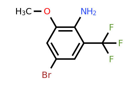 1804508-15-3 | 4-Bromo-2-methoxy-6-(trifluoromethyl)aniline