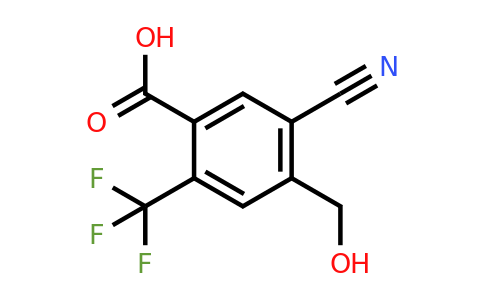 1804509-64-5 | 5-Cyano-4-hydroxymethyl-2-(trifluoromethyl)benzoic acid