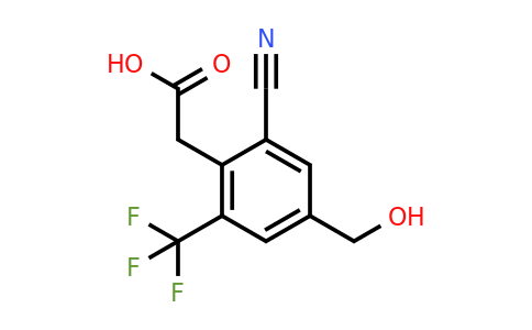 1804510-06-2 | 2-Cyano-4-hydroxymethyl-6-(trifluoromethyl)phenylacetic acid