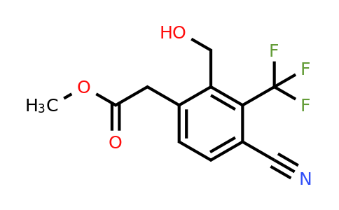 1804510-11-9 | Methyl 4-cyano-2-hydroxymethyl-3-(trifluoromethyl)phenylacetate