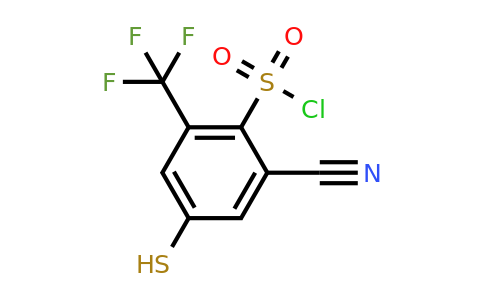 1804510-91-5 | 2-Cyano-4-mercapto-6-(trifluoromethyl)benzenesulfonylchloride