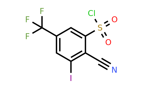 1804510-93-7 | 2-Cyano-3-iodo-5-(trifluoromethyl)benzenesulfonylchloride