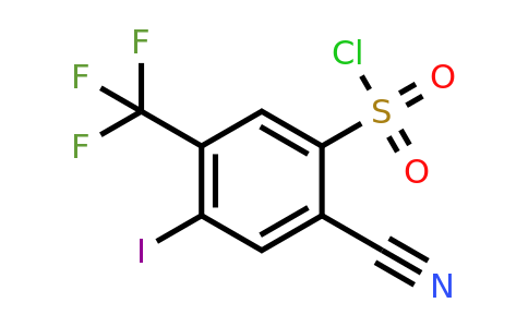 1804511-01-0 | 2-Cyano-4-iodo-5-(trifluoromethyl)benzenesulfonylchloride