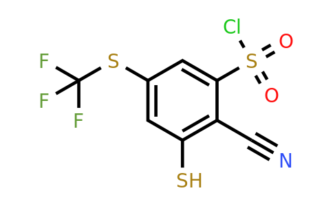 1804511-20-3 | 2-Cyano-3-mercapto-5-(trifluoromethylthio)benzenesulfonylchloride