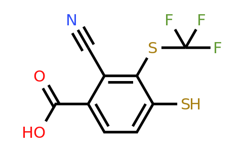 1804511-47-4 | 2-Cyano-4-mercapto-3-(trifluoromethylthio)benzoic acid