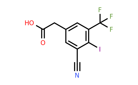 1804511-51-0 | 3-Cyano-4-iodo-5-(trifluoromethyl)phenylacetic acid