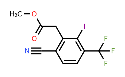 1804511-99-6 | Methyl 6-cyano-2-iodo-3-(trifluoromethyl)phenylacetate