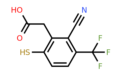 1804512-12-6 | 2-Cyano-6-mercapto-3-(trifluoromethyl)phenylacetic acid