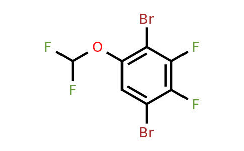1804512-13-7 | 1,4-Dibromo-2,3-difluoro-5-(difluoromethoxy)benzene