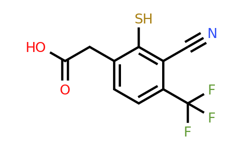 1804512-17-1 | 3-Cyano-2-mercapto-4-(trifluoromethyl)phenylacetic acid