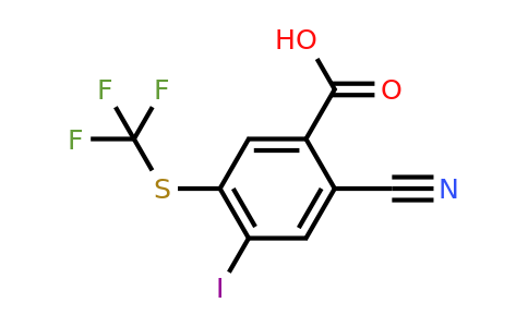 1804512-26-2 | 2-Cyano-4-iodo-5-(trifluoromethylthio)benzoic acid