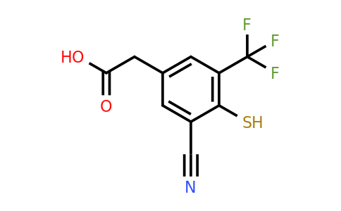 1804512-47-7 | 3-Cyano-4-mercapto-5-(trifluoromethyl)phenylacetic acid
