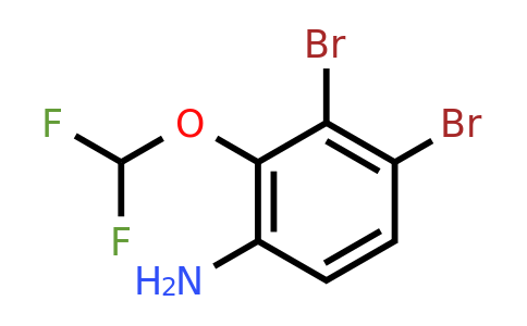1804512-99-9 | 3,4-Dibromo-2-(difluoromethoxy)aniline