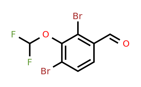 1804513-08-3 | 2,4-Dibromo-3-(difluoromethoxy)benzaldehyde